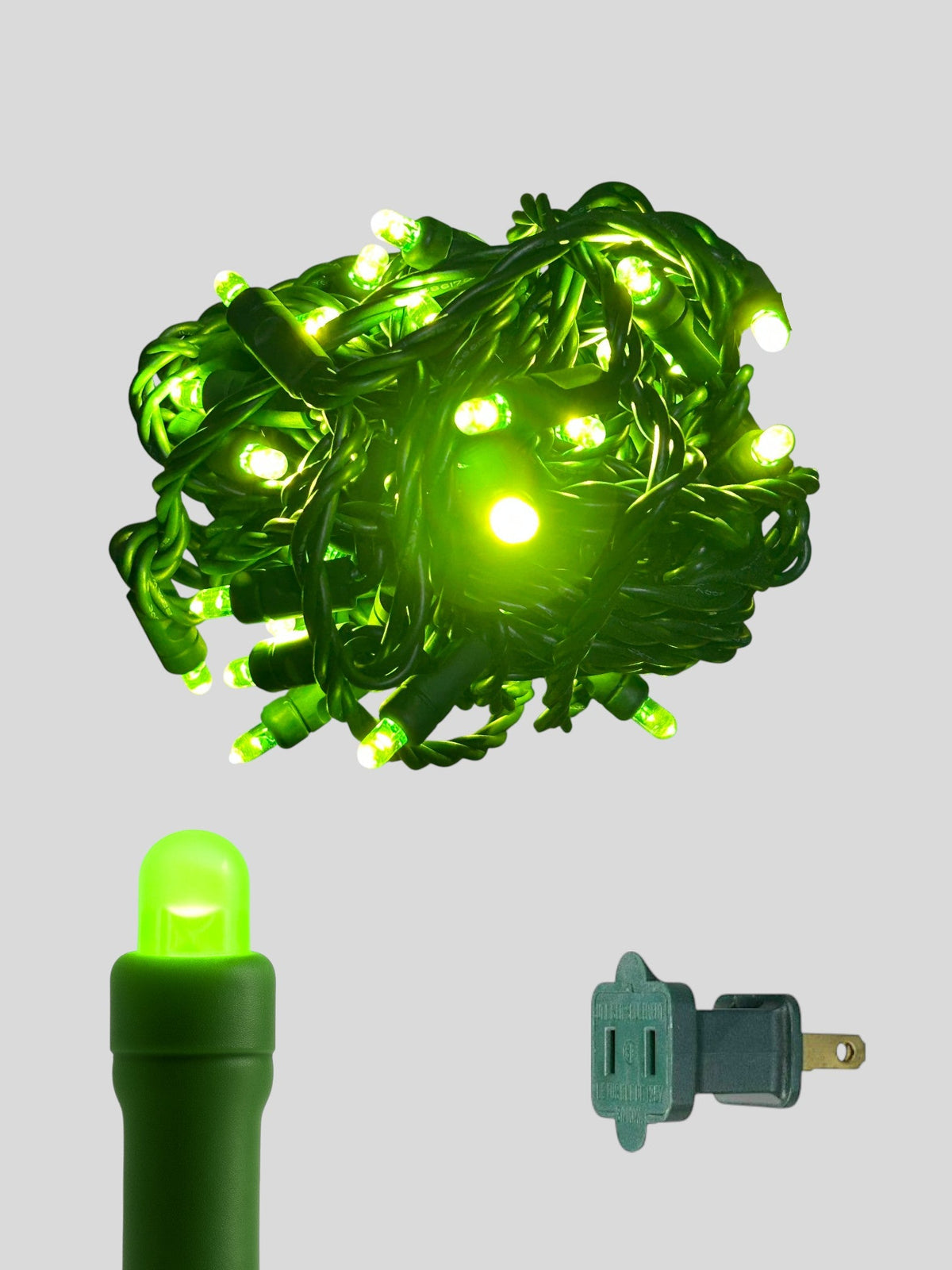 50L 6" Spacing Convex LED Mini Christmas Light (Ball)