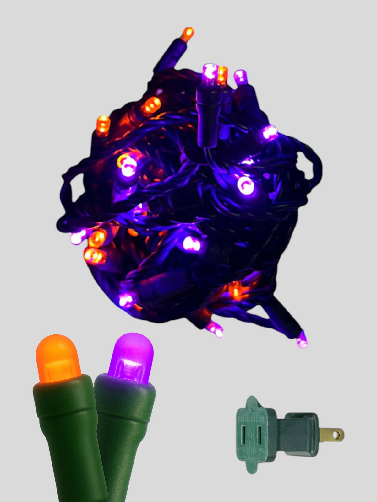 50L 6" Spacing Convex LED Mini Christmas Light (Ball)