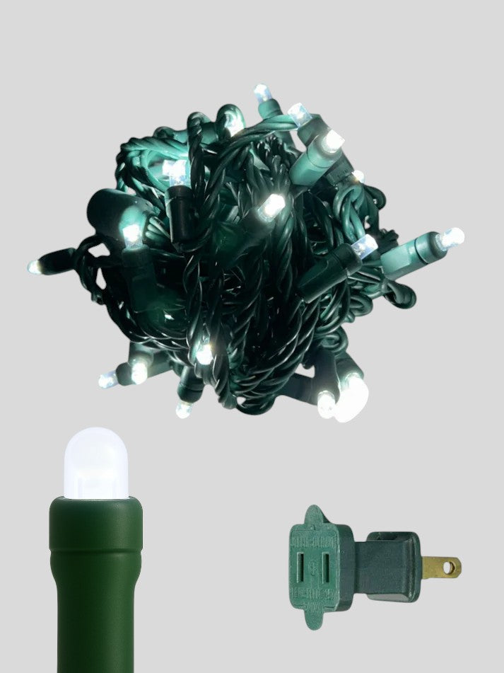 50L 6" Spacing Convex LED Mini Christmas Light (Ball)