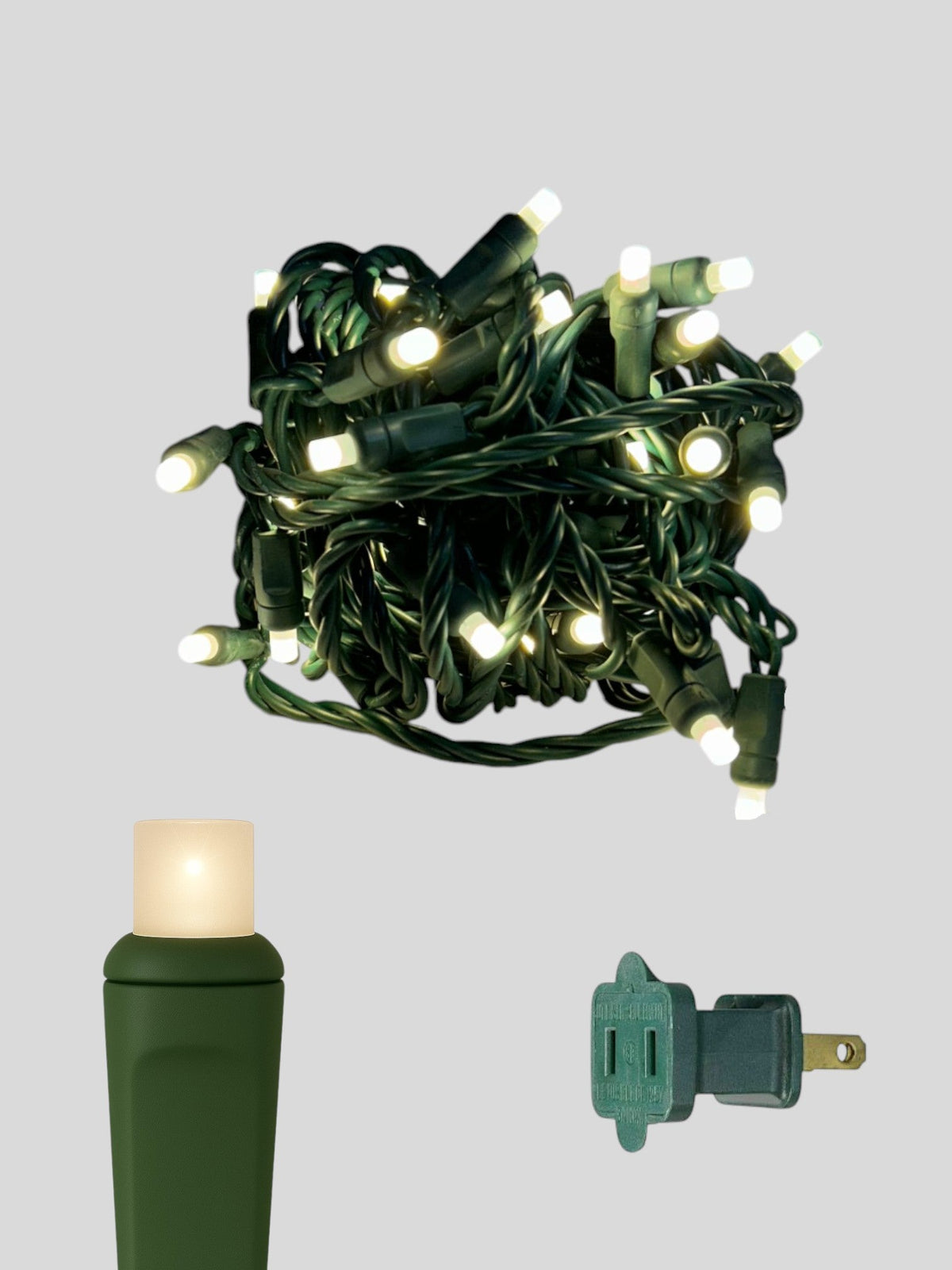 70L 4" Spacing Concave LED Mini Christmas Lights (Ball)