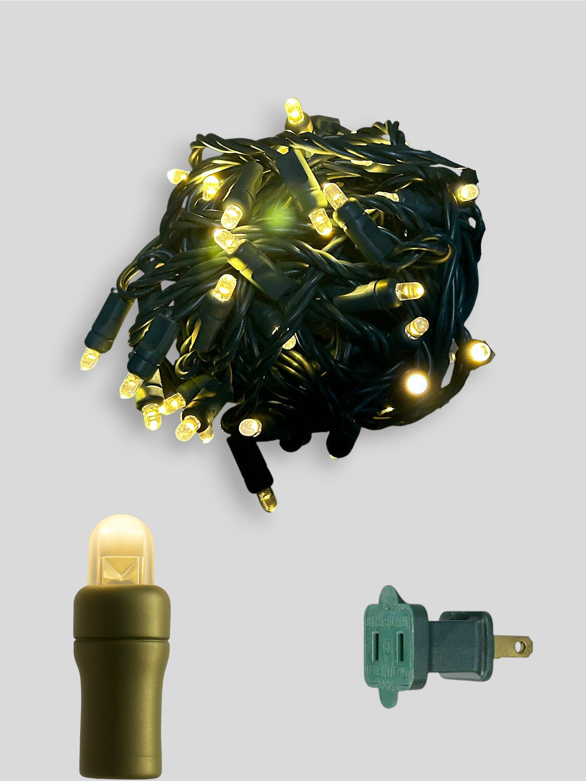 50L 6" Spacing Convex LED Mini Christmas Light (Ball)