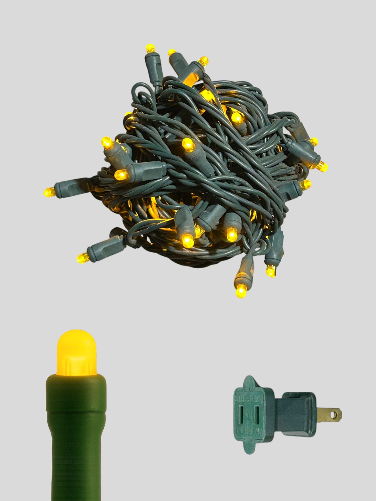 50L 6" Spacing Convex LED Mini Christmas Light (Ball)