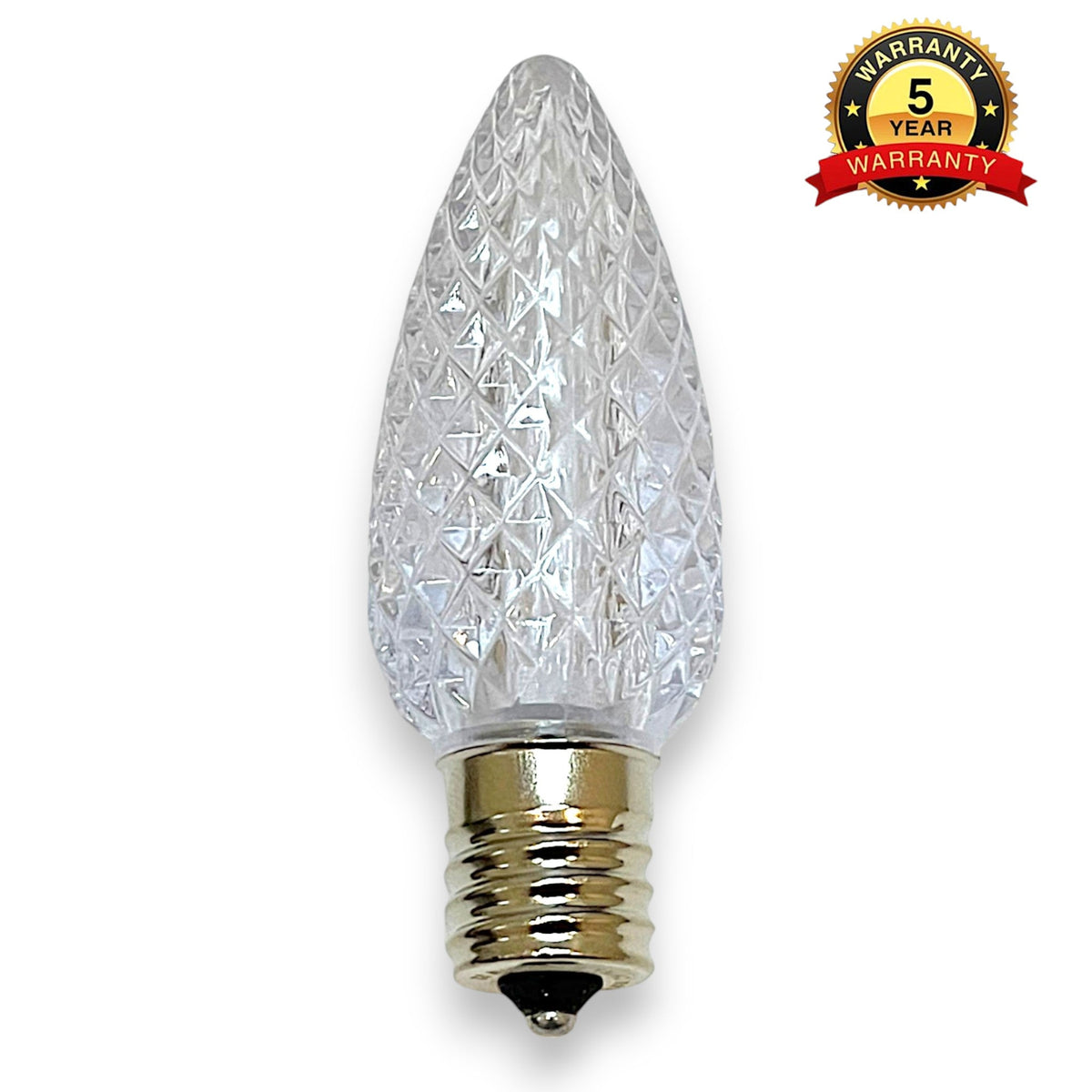 C9 Christmas Light Bulb Winter Warm White 
