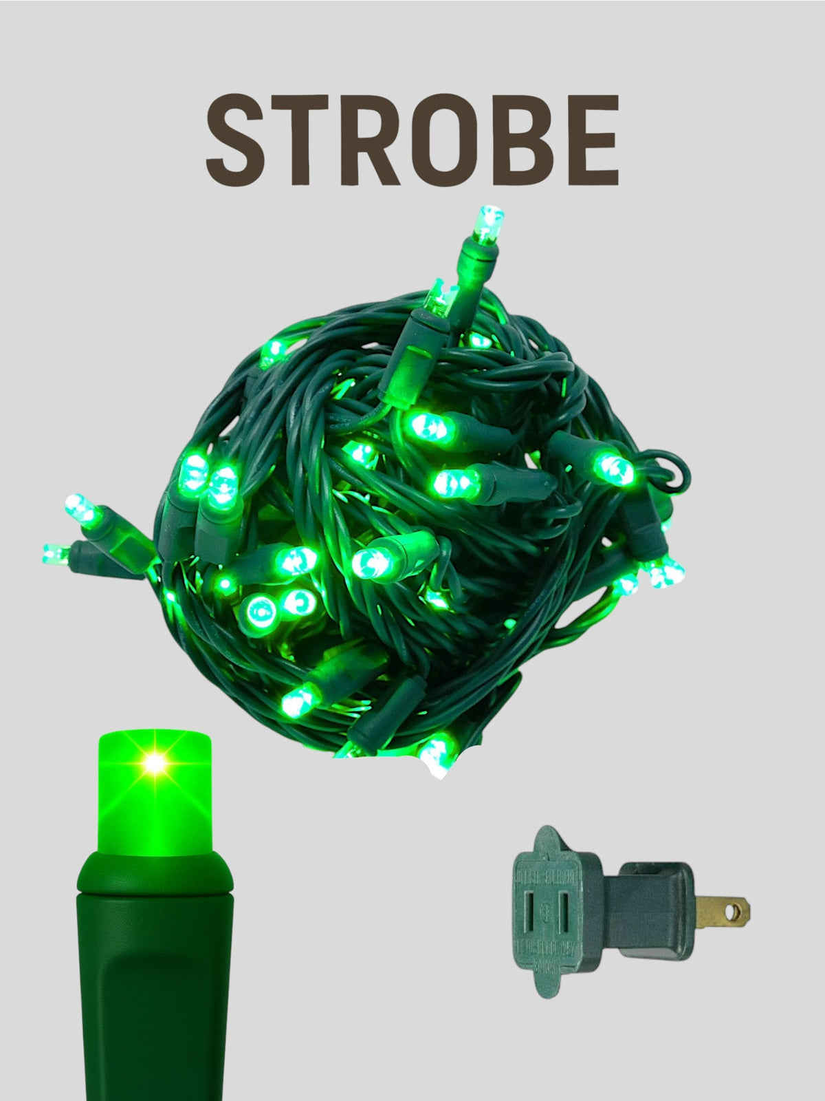 70L 4" Spacing Strobe Mini Lights