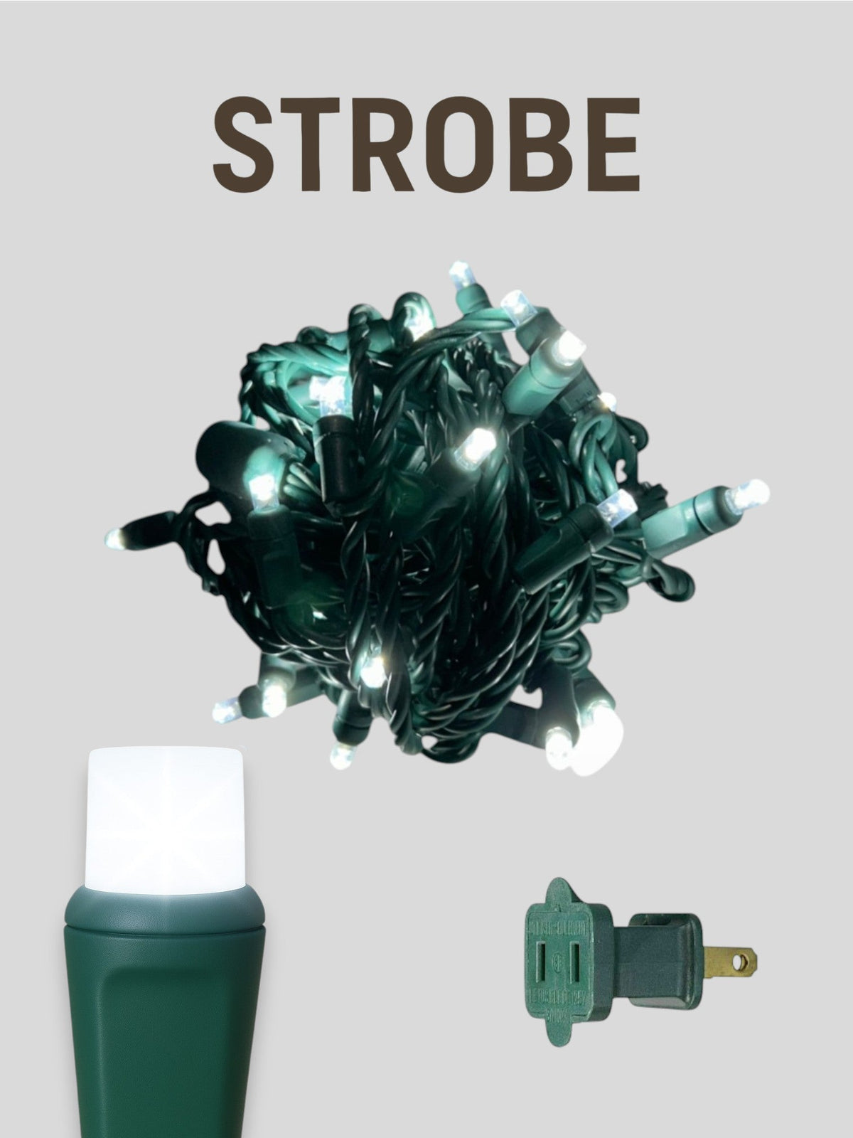 50L 6" Spacing Concave LED Strobe Mini Lights