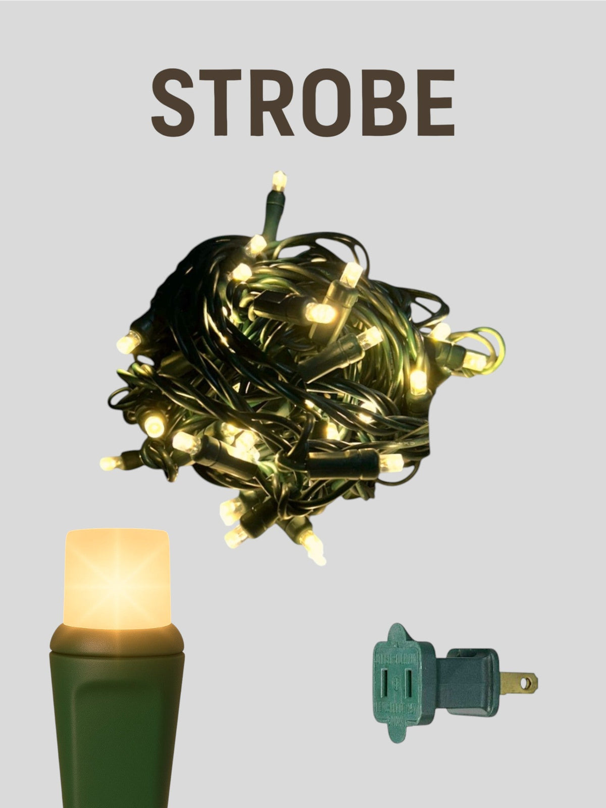 50L 6" Spacing Concave LED Strobe Mini Lights