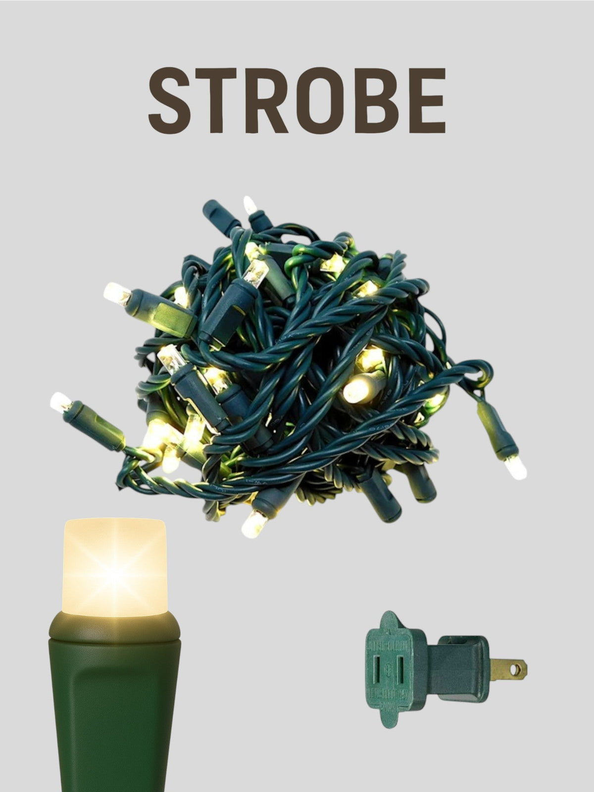 50L 6" Spacing Concave LED Strobe Mini Lights