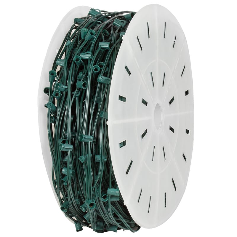 Green C9 500' Spacing Socket Spools