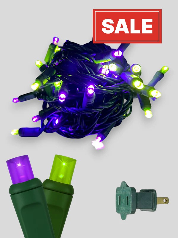 70L 4" Spacing Concave LED Mini Christmas Lights(Ball)