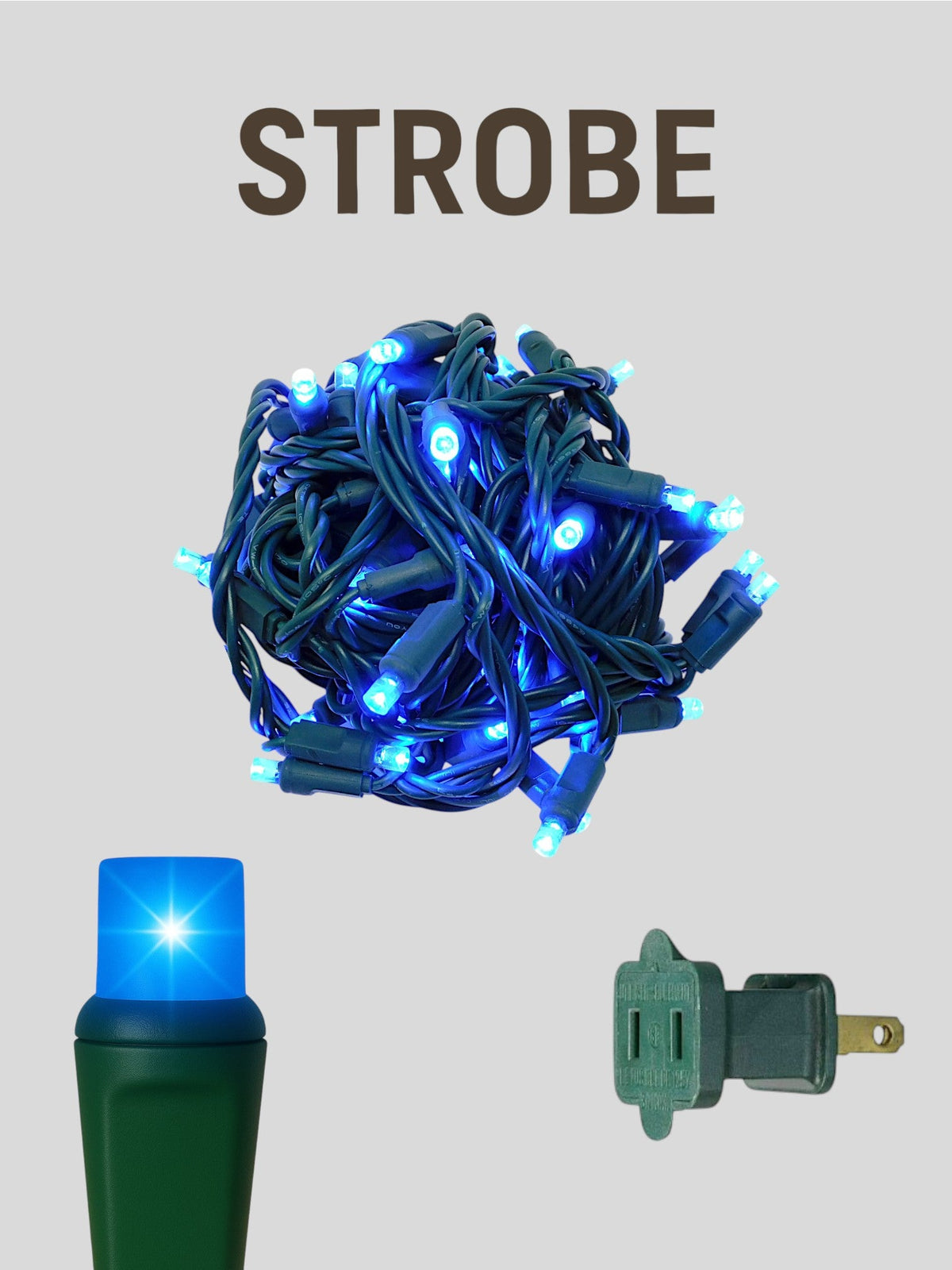 50L 6" Spacing Concave LED Strobe Mini Lights