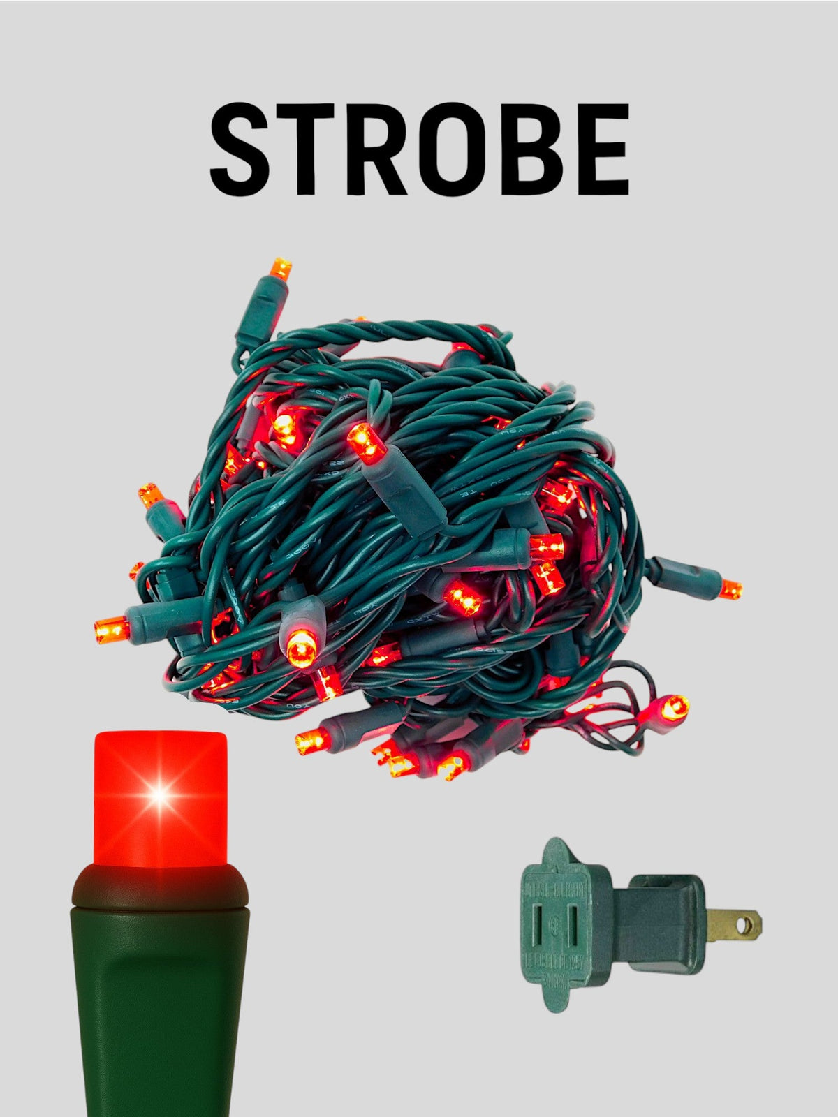 70L 4&quot; Spacing Strobe Mini Lights